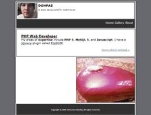 Tablet Screenshot of dohpaz.com